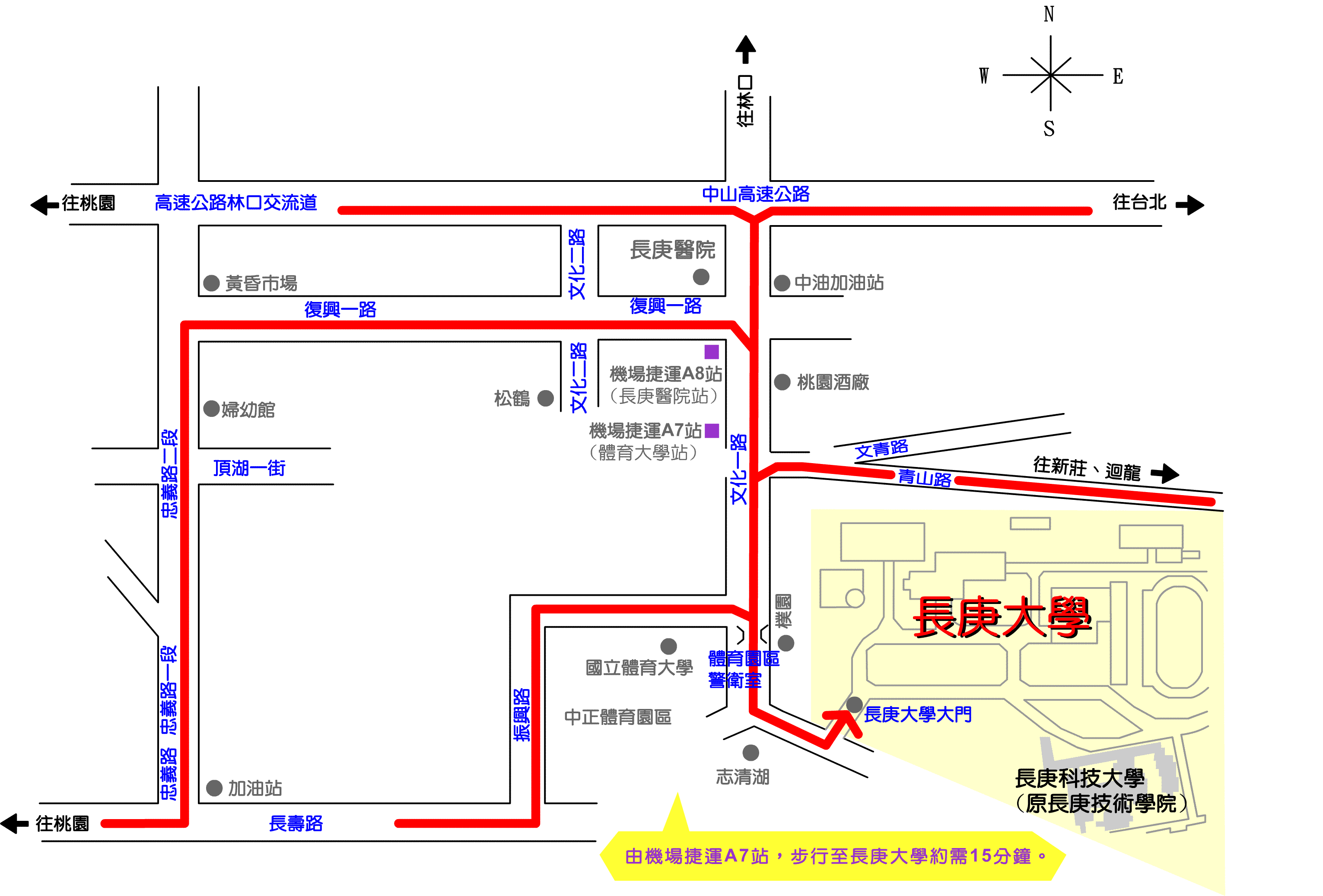 Linkou map